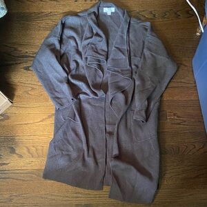 Magaschoni Charcoal Cardigan Sweater